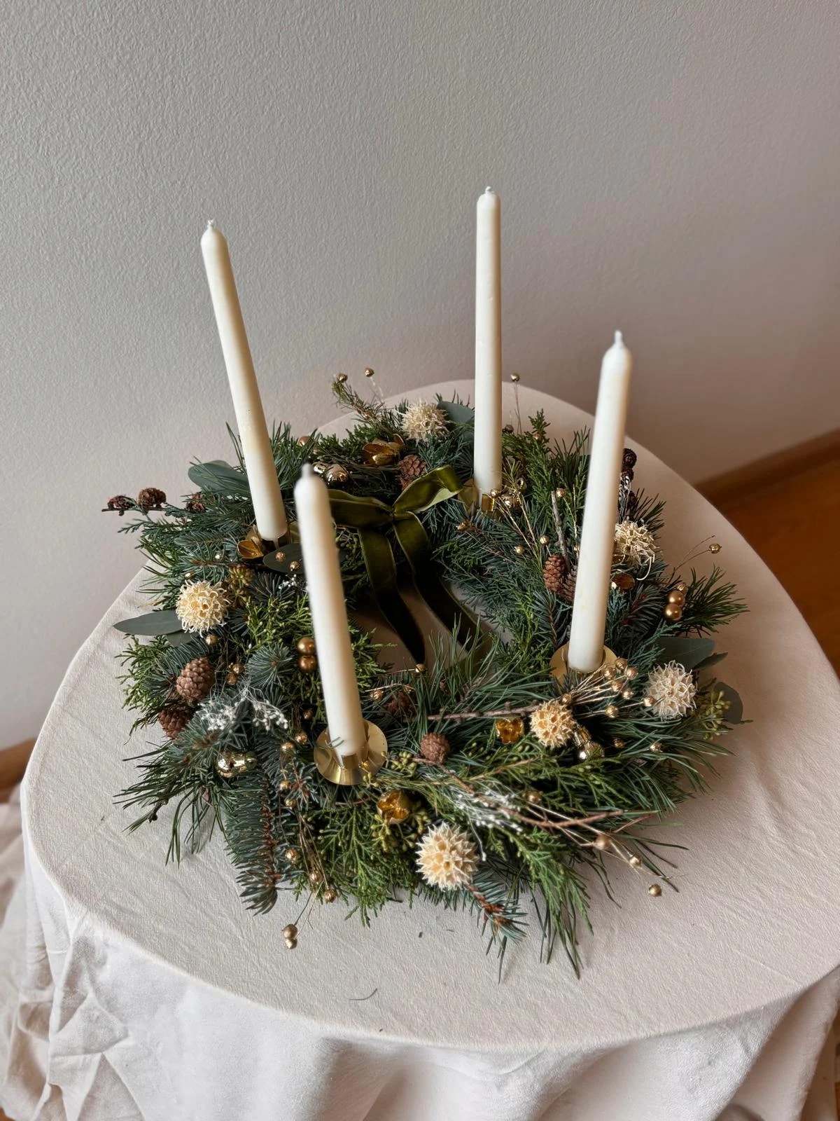 Adventní věnec – perleťový